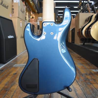 Sadowsky MetroLine 21-Fret Vintage J/J 5-String Bass Dark Lake Placid Blue Metallic w/Morado Fingerboard, Padded Gig Bag image 3