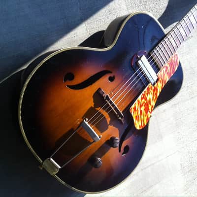 50's Silvertone Harmony H58 H50 Archtop - Gibson P-13 Pickup - Tortoiseshell Headstock - See Video image 8