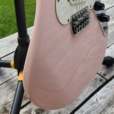 Squier Paranormal Cyclone Shell Pink 2020s image 4