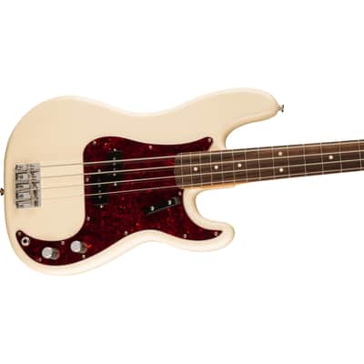 Fender Vintera II '60s Precision Bass Guitar - Olympic White image 4