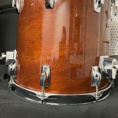 Tama Superstar 13x14 Floor Tom Drum Super Mahogany Finish image 5