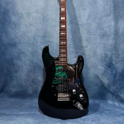 Fender Deluxe Series Big Block Stratocaster 2006 - Black image 2