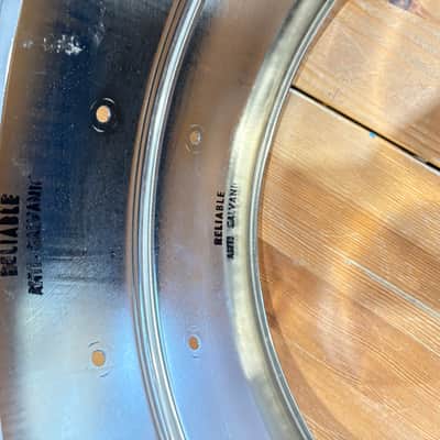 Ludwig 1970’s LM402 Supraphonic 6.5x14" 10-Lug Aluminum Snare Drum image 14