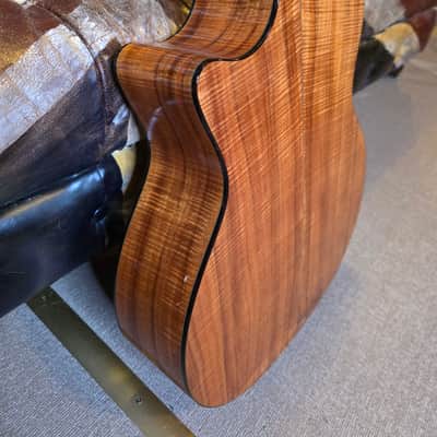 Taylor K-14 CE Koa AAAAA Flame Hawaiian Koa K14 K14ce GA Grand Auditorium Acoustic Guitar image 21