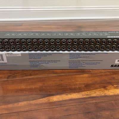 Samson S-Patch Plus S Class 48-Point Balanced Patchbay 2010s - Blue image 3