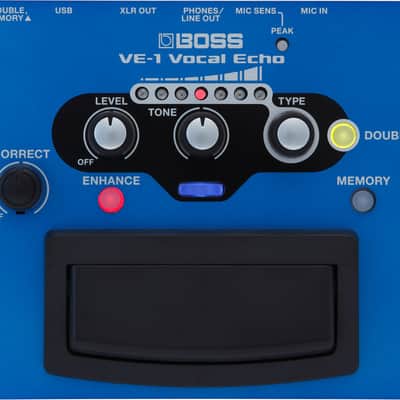 Boss VE-1 Vocal Echo Multi-Effect Unit (2025) - Blue image 1