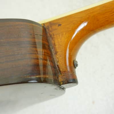 Thumb Mandolin Japan Mandolin - Natural - Neck Heel Repair image 17