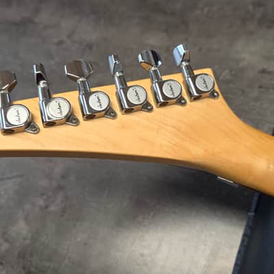 Jackson Dinky Pro Series DK2 MJ Japan Hand Painted Signed Hot Rod Flames Japanes MIJ Super Strat HSS Floyd Rose 2002 Fender First Year image 20