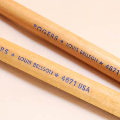 ULTRA RARE Rogers Louis Bellson Brush/Sticks - MINT! / 1960s image 4