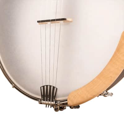 Gold Tone HM-100/L High Moon Hand-Crafted Mahogany Neck 5-String Openback Banjo w/Hard Case For Left Hand Player image 6
