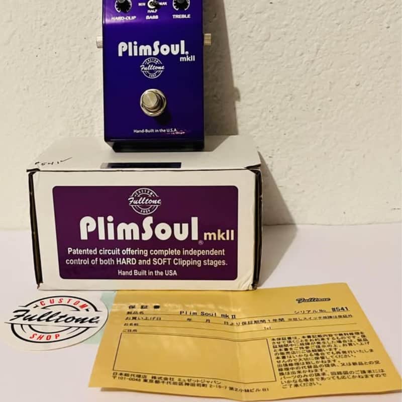 2021 – Present Fulltone Custom Shop PlimSoul mkII Purple