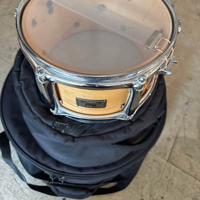 Pearl M1060/C114 10x6" Maple Popcorn Snare Drum 2010s - Liquid Amber image 4