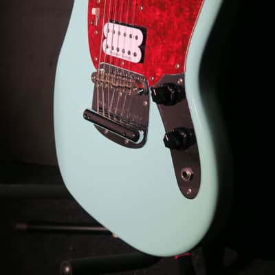 Fender Mustang 1997 MG69 Sonic Blue Kurt Cobain Seymour Duncan Guitar image 5