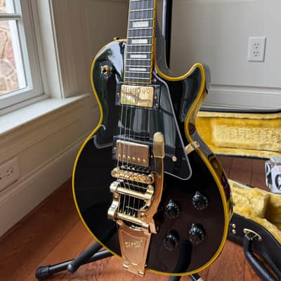 2025 Epiphone Joe Bonamassa ‘59 Les Paul Custom Bigsby - Antique Ebony image 3
