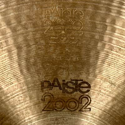 22" Paiste 1976 Black Label 2002 Ride Cymbal 3026g *Video Demo* image 4