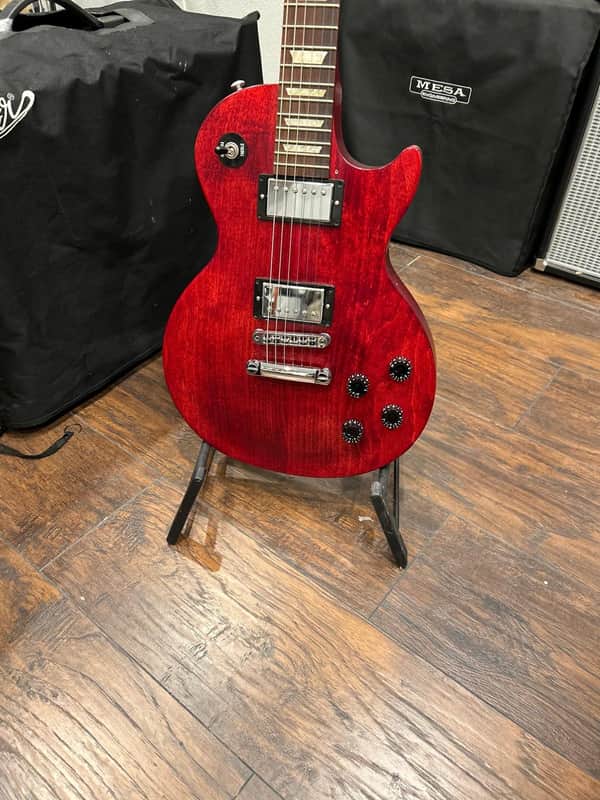 Gibson Les Paul Studio Faded T 2016 - Worn Cherry image 1
