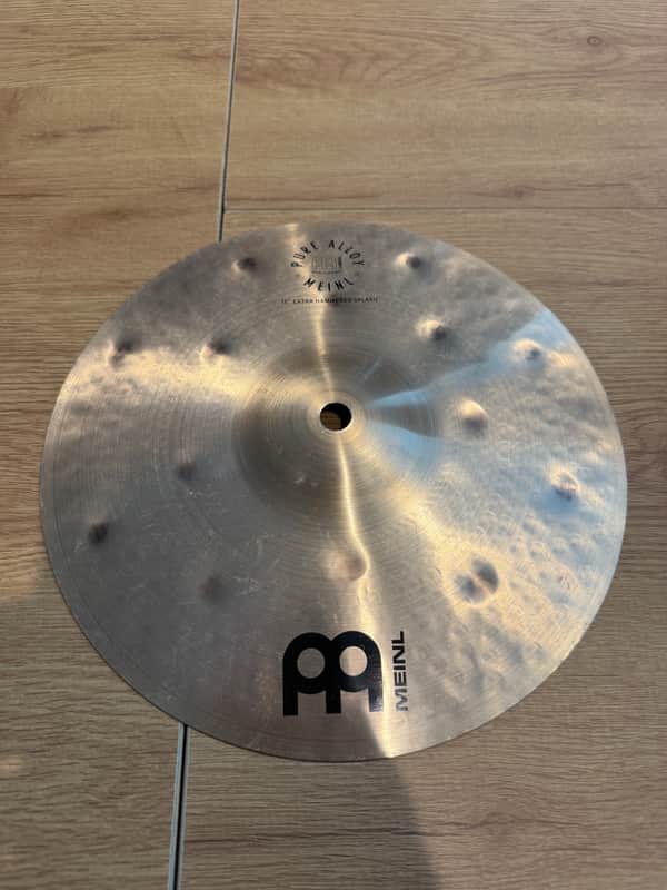 Meinl 10" Pure Alloy Extra Hammered Splash Cymbal 2024 - Present - Traditional image 1