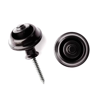 Dunlop Straplok Dual Design Strap Retainer System (Black Oxide) image 2