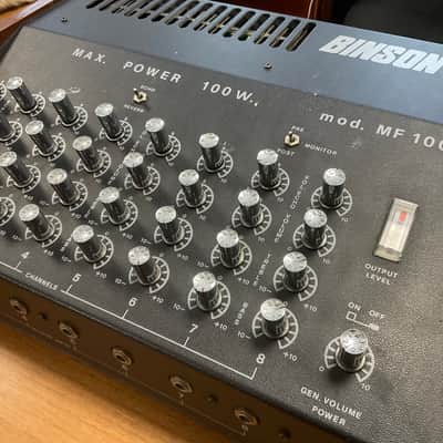 Binson MF 100 mixer 8 ch. vintage image 3