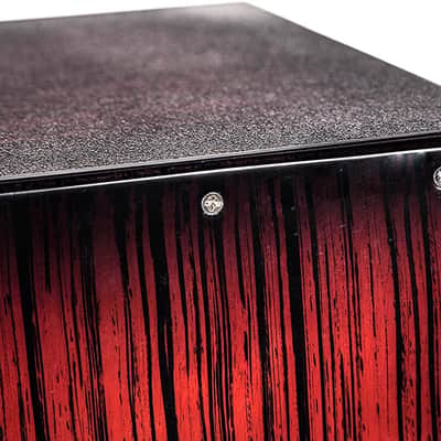 LP Aspire Accents Wire Cajon Dark Wood Streak LPA1332-DWS image 4