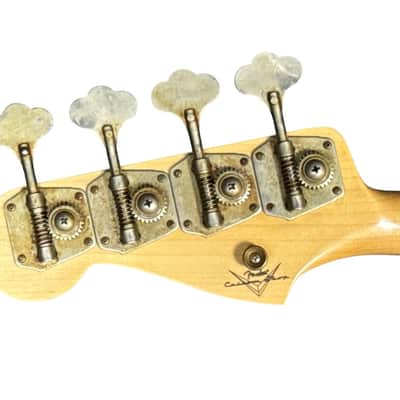 Fender Custom Shop Time Machine Journeyman 1965 Jazz Bass, Faded Dakota Red/Rosewood IN STOCK! image 11