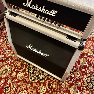 Marshall Silver Jubilee 2555X Reissue 2-Channel 100-Watt Guitar Amp HEAD & MATCHING 4X12 CAB 2015 - Present - Silver image 8