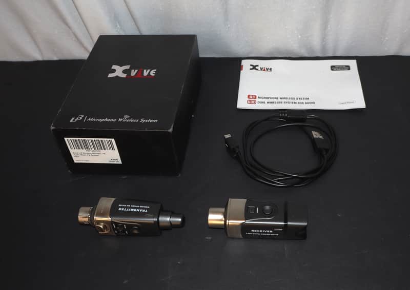 Xvive U3 Wireless Microphone System XLR Wireless System for Dynamic Microphones image 1