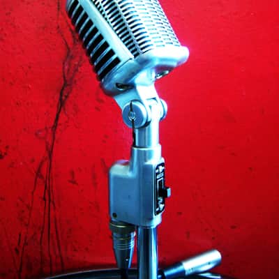 Vintage 1950's Astatic 77 / 77A / 77L dynamic cardioid microphone w cable Multi Z WORKS Shure 55S image 7