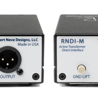 Rupert Neve Designs RNDI-M-PAIR-K Bundle of 2 Direct Box With Active Transformer image 2