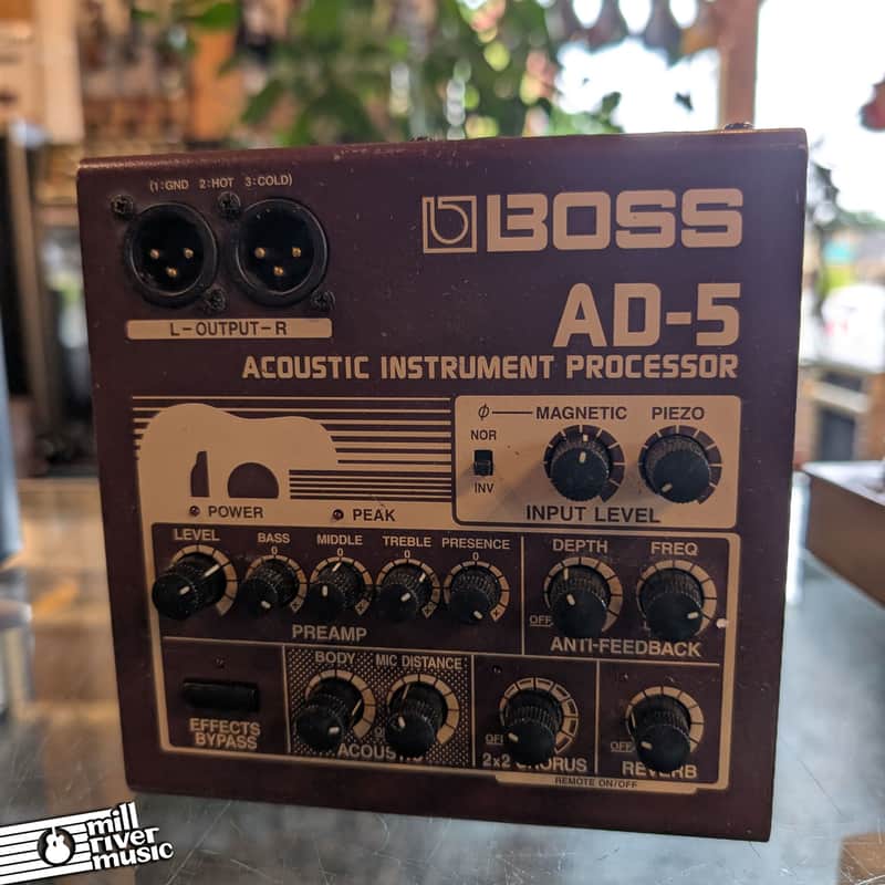 Boss AD-5 Acoustic Instrument Processor - Used image 1