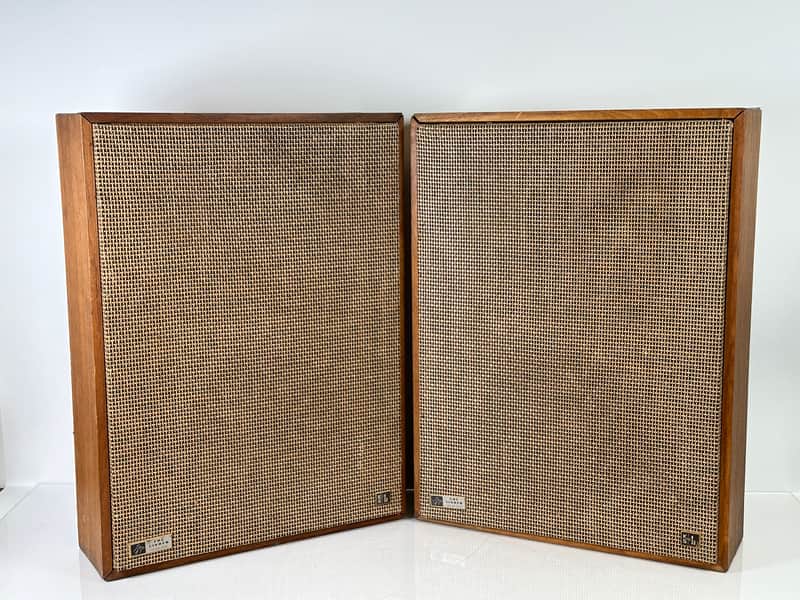 Vintage Mid 1960's Fisher KS-1 10" Woofer Floor Speakers image 1