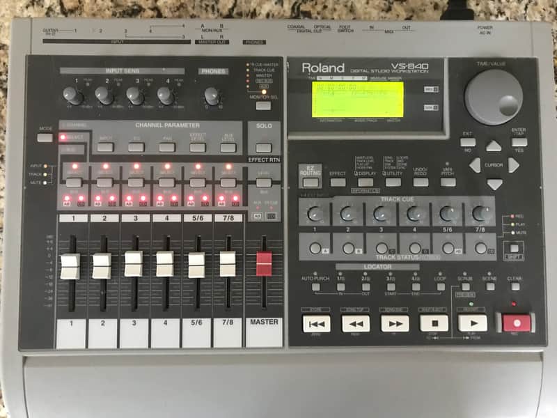 Roland VS-840 Digital Studio Workstation 1990s - Gray image 1
