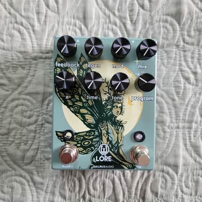 Walrus Audio Lore Reverse Soundscape Generator *MINT* 2022 - Present - Muted Green / Dark Green Fairy image 2