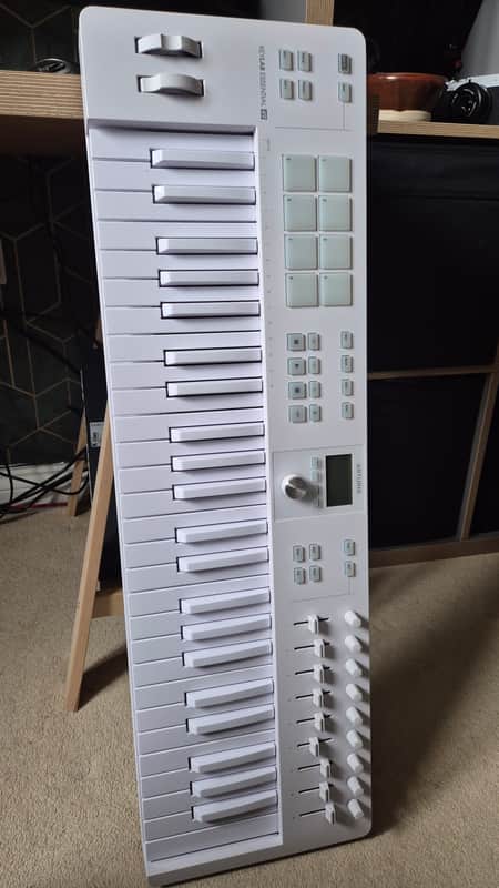 Arturia KeyLab Essential 49 MkIII MIDI Controller 2024 - Present - Alpine White image 1