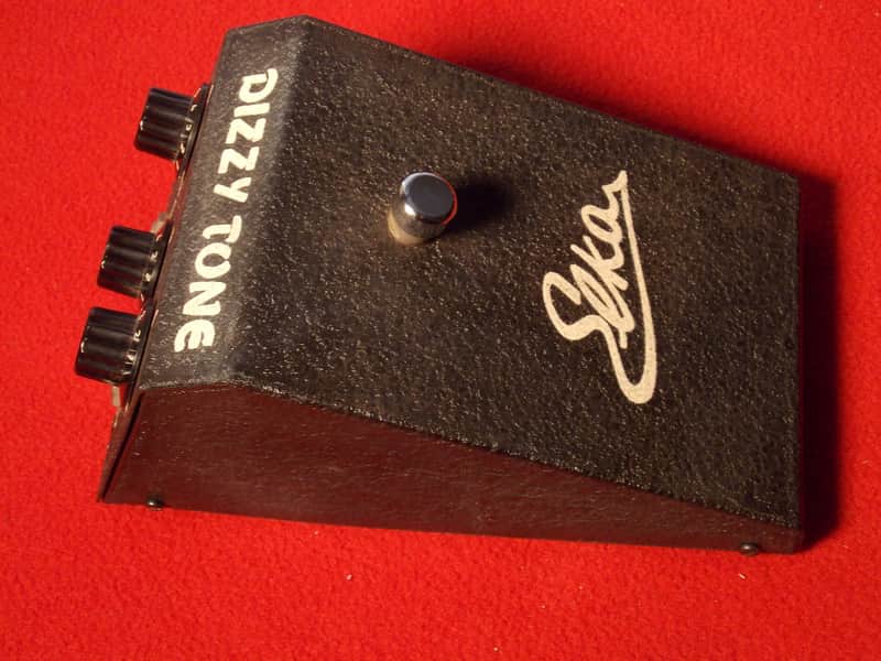 Elka Dizzy Tone fuzz pedal. Ultra rare 1967 original. Thee pedal