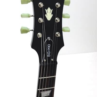 Epiphone 1966 G-400 Pro SG Ltd Ed Electric Guitar - Ebony image 6
