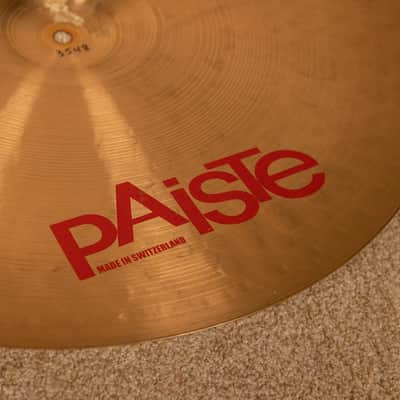 Paiste 22" 2002 Heavy Ride Cymbal 3548g image 8