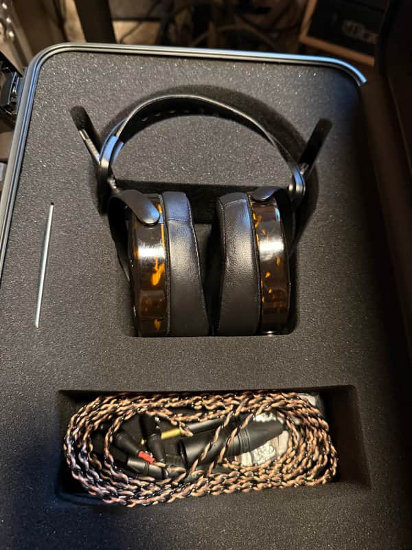 New Drivers! Audeze LCD-5 Open-Back Planar Magnetic Headphones 2023 - Present - Tortoise image 1