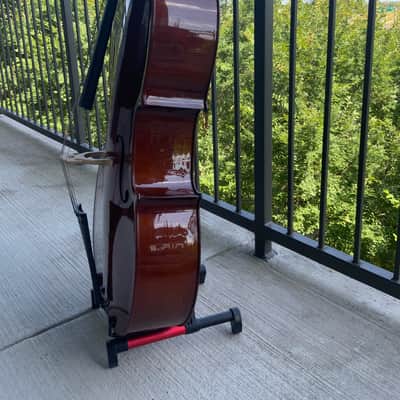 Cremona SC-200 4/4 Cello 2009 w/ Geared Pegs, Belgian Bridge & Case image 3