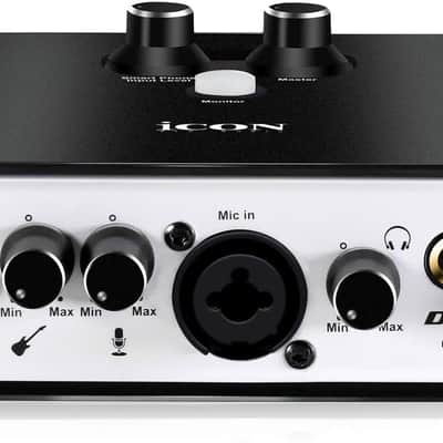 Icon Pro Audio Duo 22 Live USB Audio Interface with Mobile Streaming Capabilities, (1 mic preamp) image 2