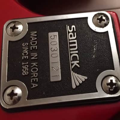 Samick Stratocaster red Bild 2