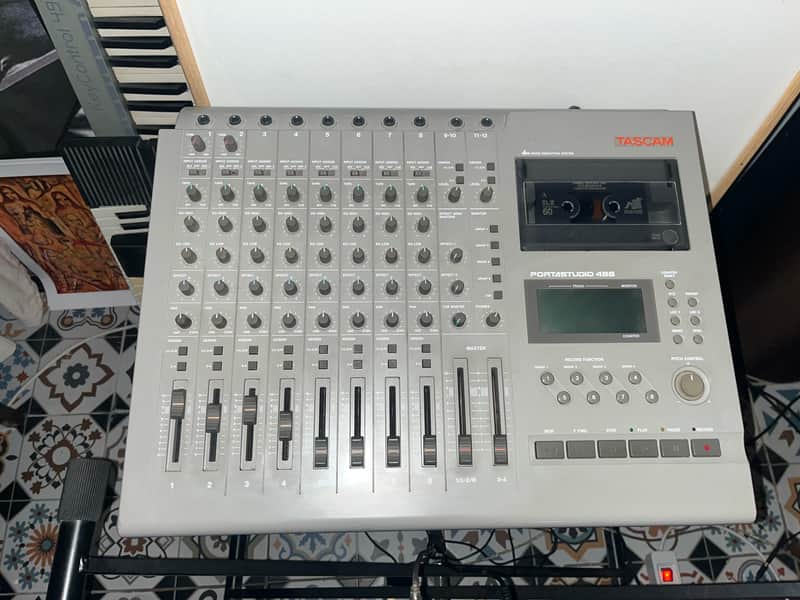 TASCAM Portastudio 488 8-Track Cassette Recorder 1990s - SERVICED image 1