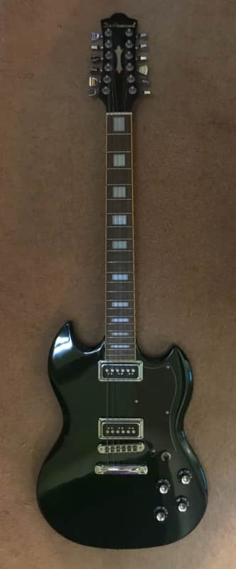 DeArmond S-73-12 12-String 2000 - 2001 Emerald Green Transparent image 1