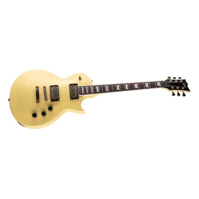 ESP LTD EC-256 6-String Right-Handed Electric Guitar with Mahogany Body and Roasted Jatoba Fingerboard (Vintage Gold Satin) image 3