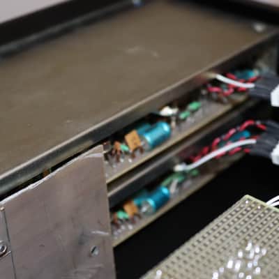 Rare & Vintage Tesla EJU 124 Mic-Preamp and EQ Channel Strips (Pair) Transformer Balanced In & Out - Professionally Racked In a 2U 19” Rack Case. image 25