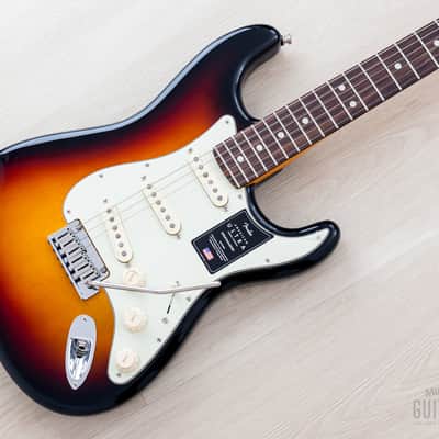 2024 Fender American Ultra Stratocaster Ultraburst, Near-Mint w/ Case, Hangtags image 1