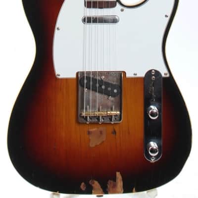 1983 Fender Custom Telecaster '62 Reissue sunburst JV series image 1