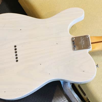 Minty! 2018 Fender Custom Shop 1956 Telecaster Journeyman Electric Guitar Relic Blonde + COA OHSC image 13