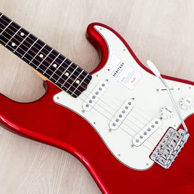2023 Fender Heritage ‘60s Stratocaster Candy Apple Red Lacquer, Near-Mint w/ Tags, Japan MIJ image 7