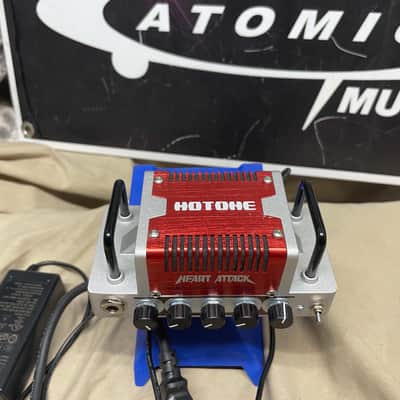 Hotone Nano Legacy Series Heart Attack Guitar Amplifier Head with Power Supply image 3